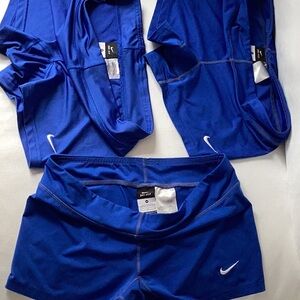 Nike Blue Athletic Shorts ( 3 total)